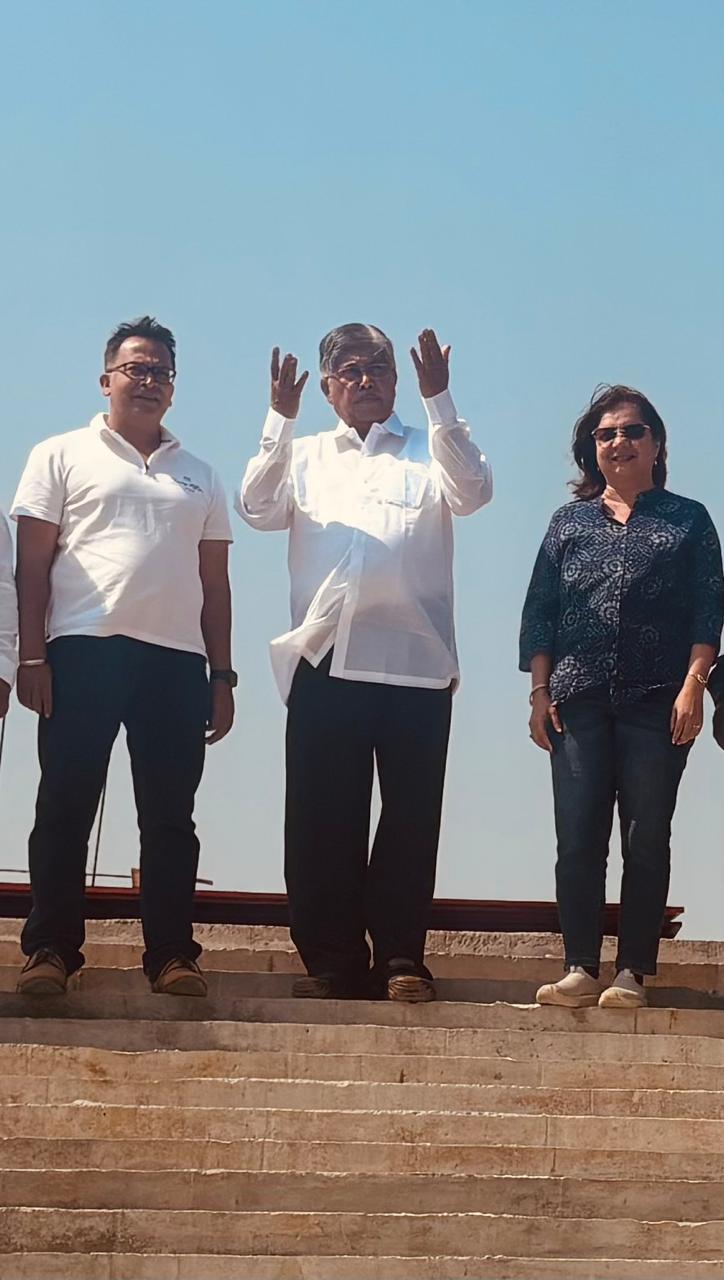 Shri Mahavishnu Temple site visit, Lonavala