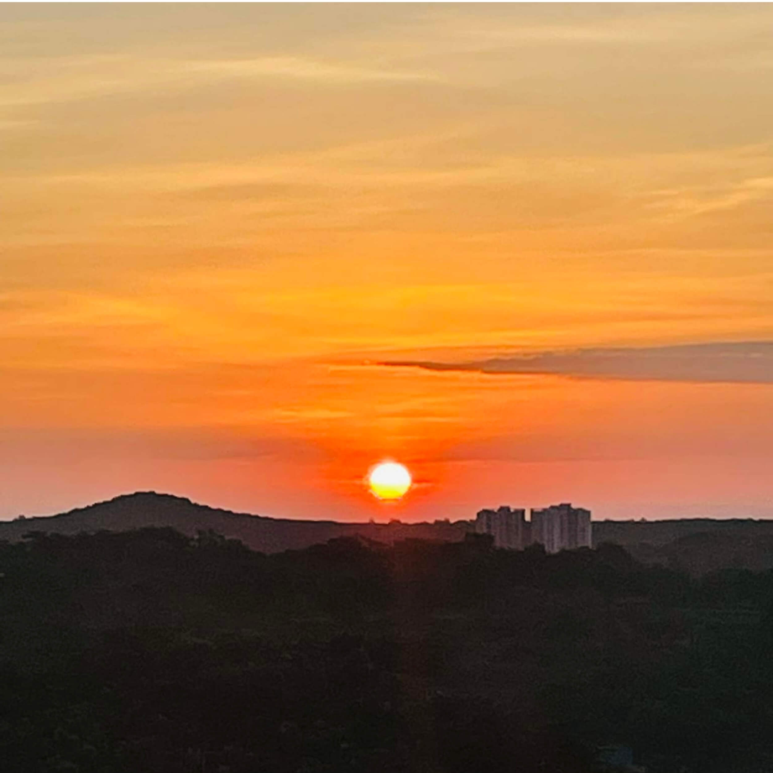Nisarg Chhaya Bhugaon sunrise